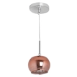 Pendente Cristal E Vidro 12cm Medusa - COBRE
