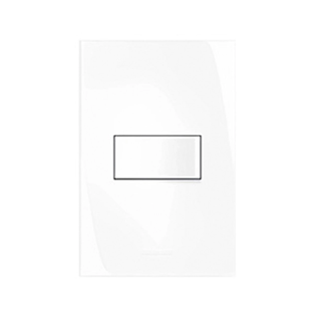 Conjunto Interruptor 4x2 Plastico Branco Inova Pro
