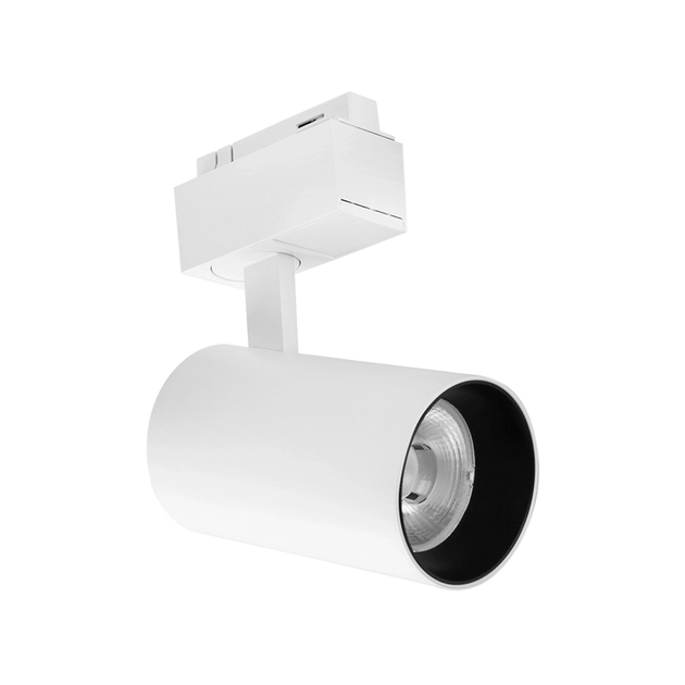Spot Led Para Trilho Aluminio Branco 7w 3000k Trace
