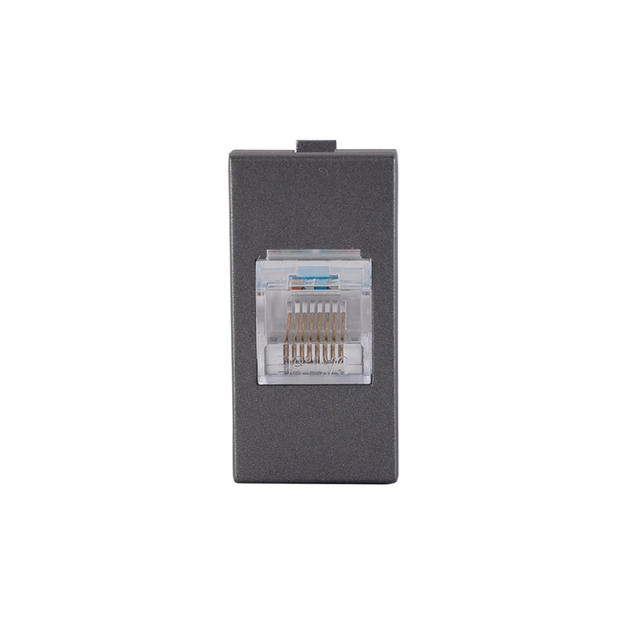 Modulo De Tomada Rede Rj45 Grafite Inova Pro Class