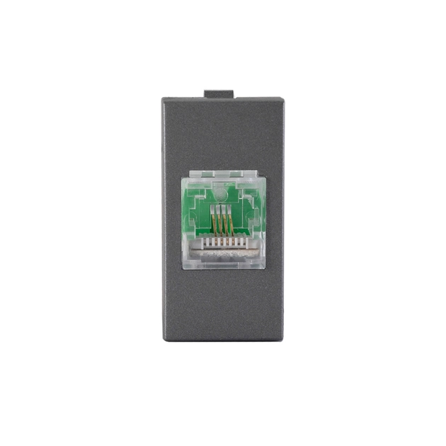 Modulo Tomada Para Telefone Rj11 Grafite Inova Pro Class
