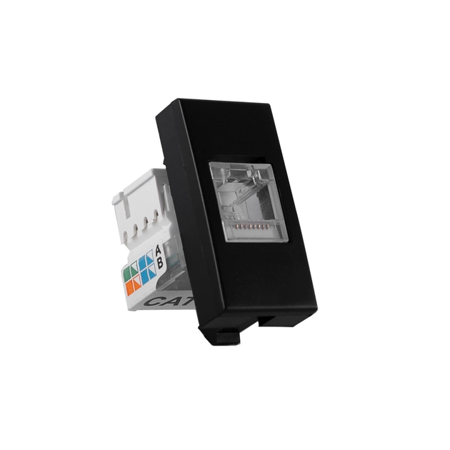 Modulo Tomada Rede Rj45 Preto Inova Pro Class