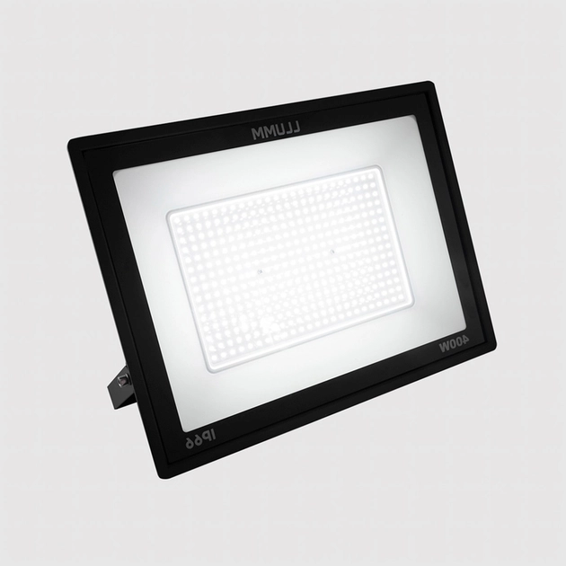 Projetor Led Aluminio Preto 400w 80 6500k Ip66