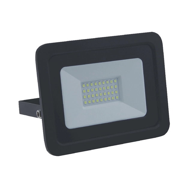 Projetor Led Aluminio Preto 30w 120 3000k Ip66 Deep Fit
