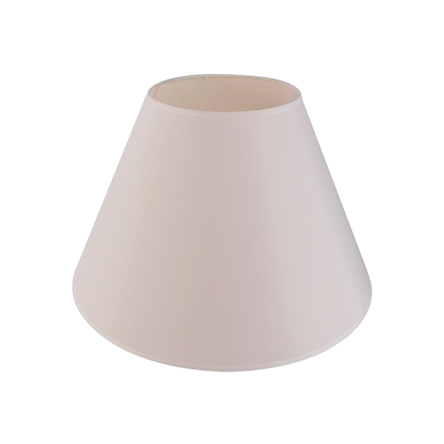 Cupula Para Base De Abajur Tecido Bege 51cm
