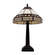 Abajur Vidro Metal Preto Multicores Vitra