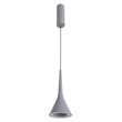 Pendente Led Metal Aluminio 11w 3000k Flora - CINZA