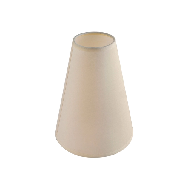 Cupula Tecido Bege Para Abajur 18cm