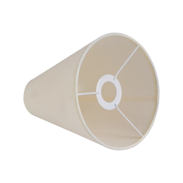 Cupula Tecido Bege Para Abajur 18cm