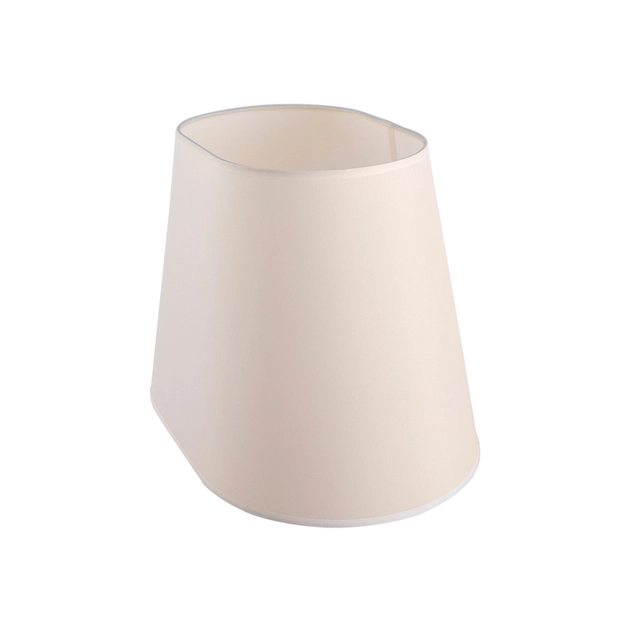 Cupula Oval Tecido Bege 45cm