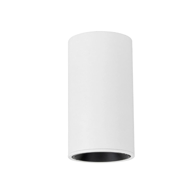 Plafon Led Sobrepor Branco Preto 7w 15 Irc98 Tutti