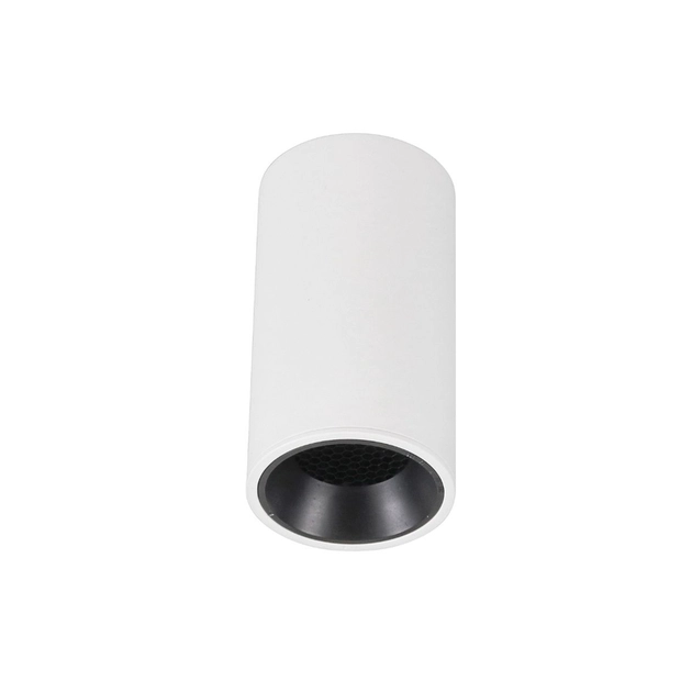 Plafon Led Sobrepor Branco Preto 7w 15 Irc98 Tutti