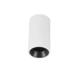 Plafon Led Sobrepor Branco Preto 7w 15 Irc98 Tutti - LED BRANCO QUENTE (2700K)