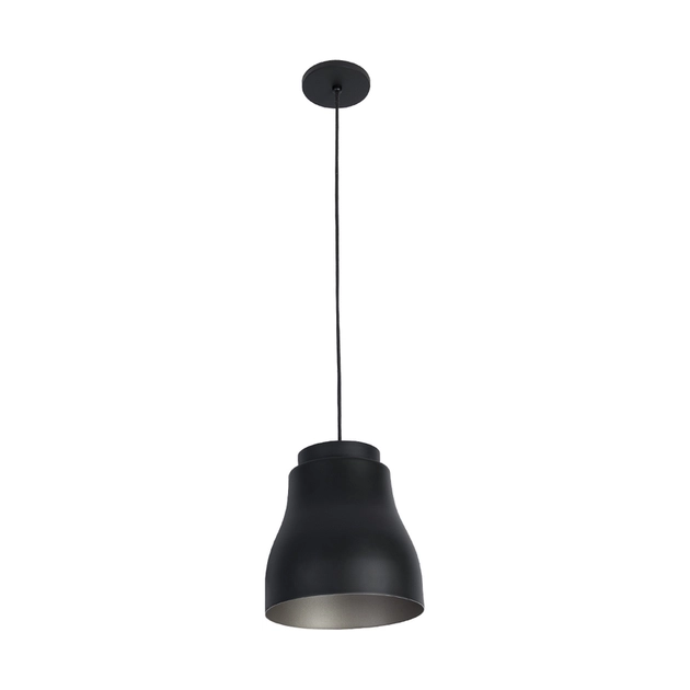 Pendente Aluminio Preto E Grafite 22cm Arua