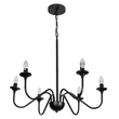 Lustre Metal Preto Fosco Colonus