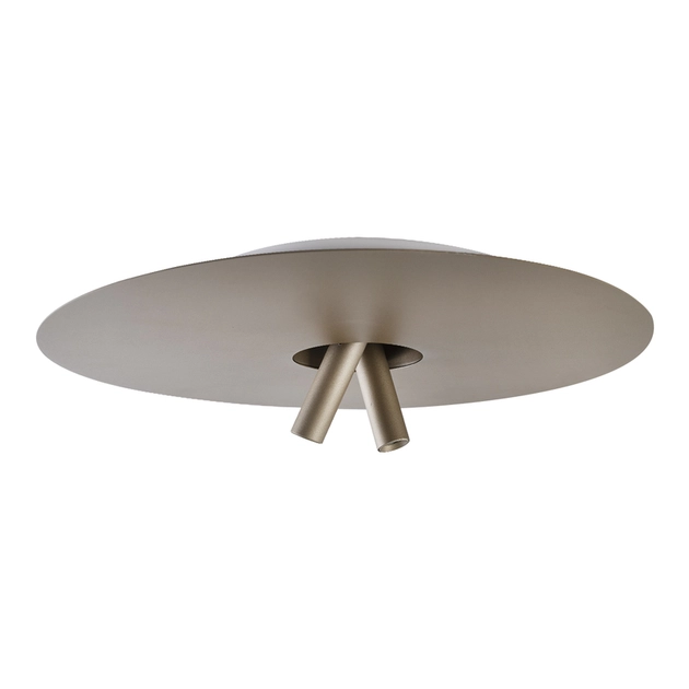 Plafon Led De Sobrepor Aluminio Oliva 25,36w 2700k Galileo