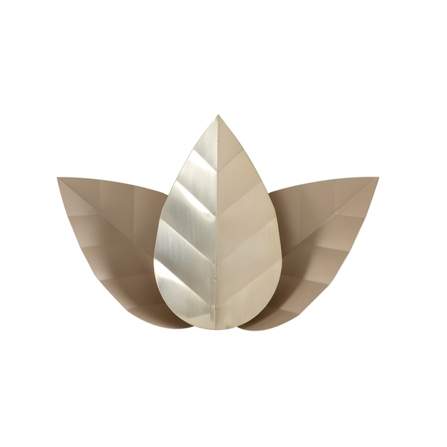 Arandela Aluminio Dourado Ouro Wild Fall
