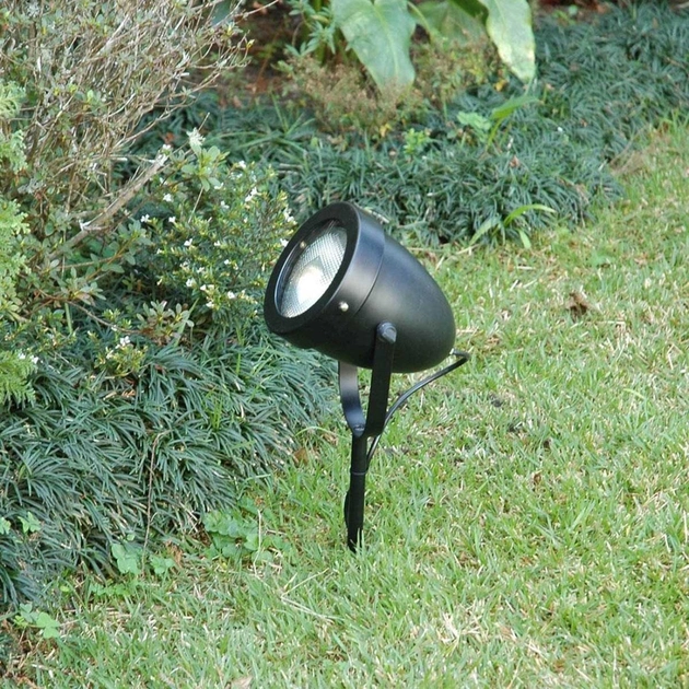 Espeto Vidro E Aluminio Preto Ip65