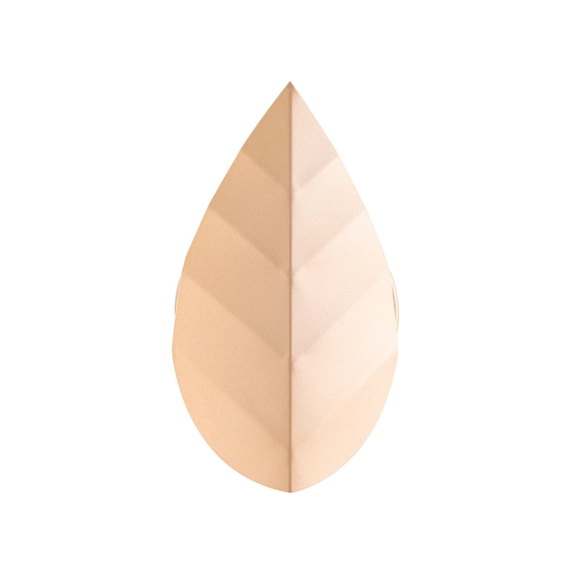 Arandela Aluminio Dourado 20x12cm Wild Fall