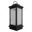 Luminária De Piso Vidro Alumínio Preto Ip62 Toscana Trap