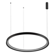 Pendente Led Metal Alumínio Grafite 60w 3000k Giro