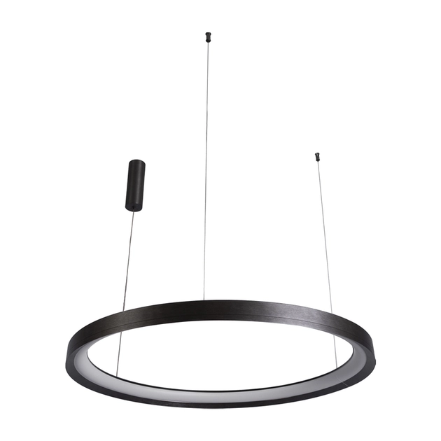 Pendente Led Metal Aluminio Grafite 48w 3000k Giro
