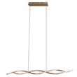 Pendente Led Metal E Silicone Dourado 30w 3000k Flow