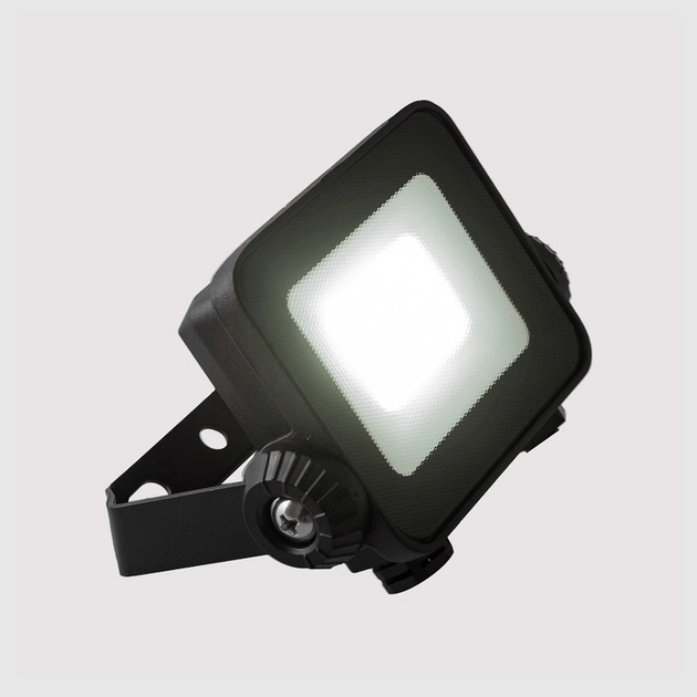 Projetor Led Preto 10w 5000k Ip65 100 Floodlight Compact