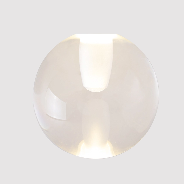 Plafon Led Sobrepor Aluminio Branco 12w 128 3000k Ghost