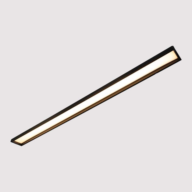 Plafon Led De Embutir Aluminio Preto 25,2w 3000k Imo