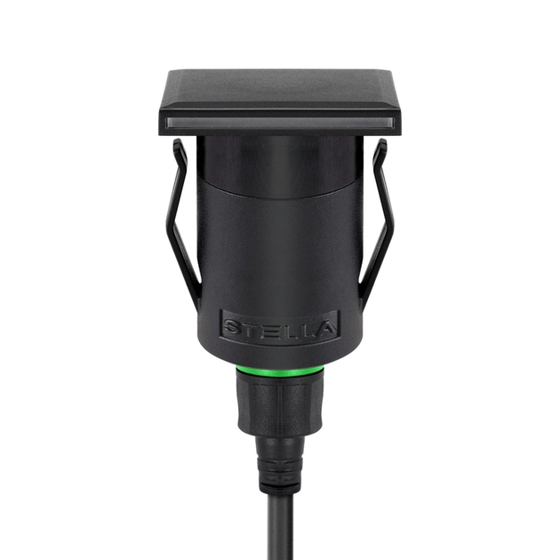 Embutido De Solo Led Preto 1,5w 24v 80 Ip67 3000k Way Side