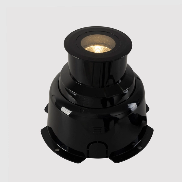Embutido De Solo Led Aluminio Preto 11,5w 36 3000k Ip67