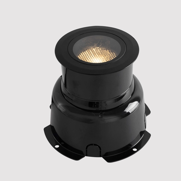 Embutido De Solo Led Aluminio Preto 18,5w 14 3000k Ip67