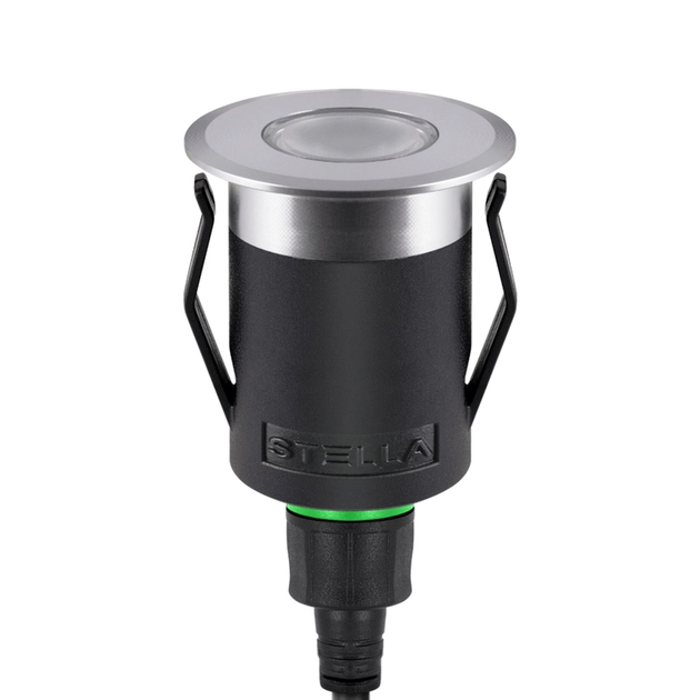 Embutido De Solo Led Prata 1w 24v 32 Ip67 3000k Way