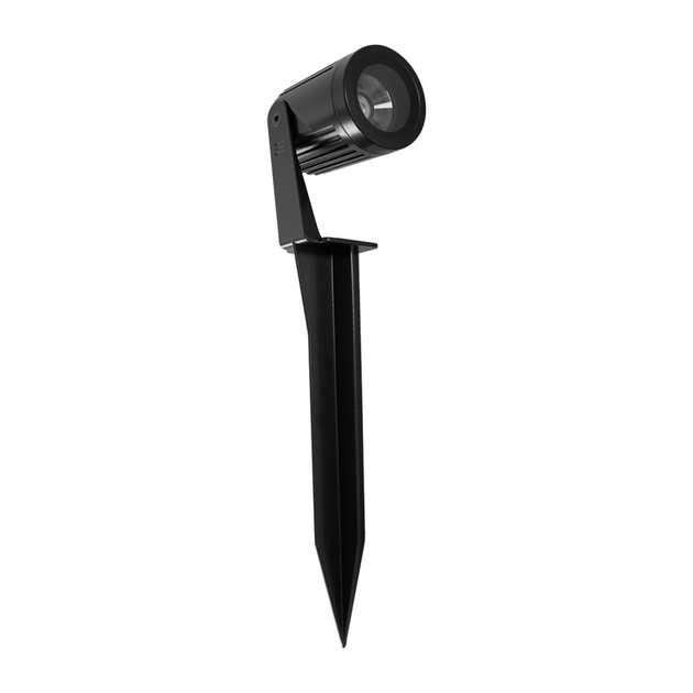【kaz_JJ】STRUM STL090-02 Espeto Led Aluminio Preto 11,5w 950lm Ip67 3000k S.Ground - Yamamura