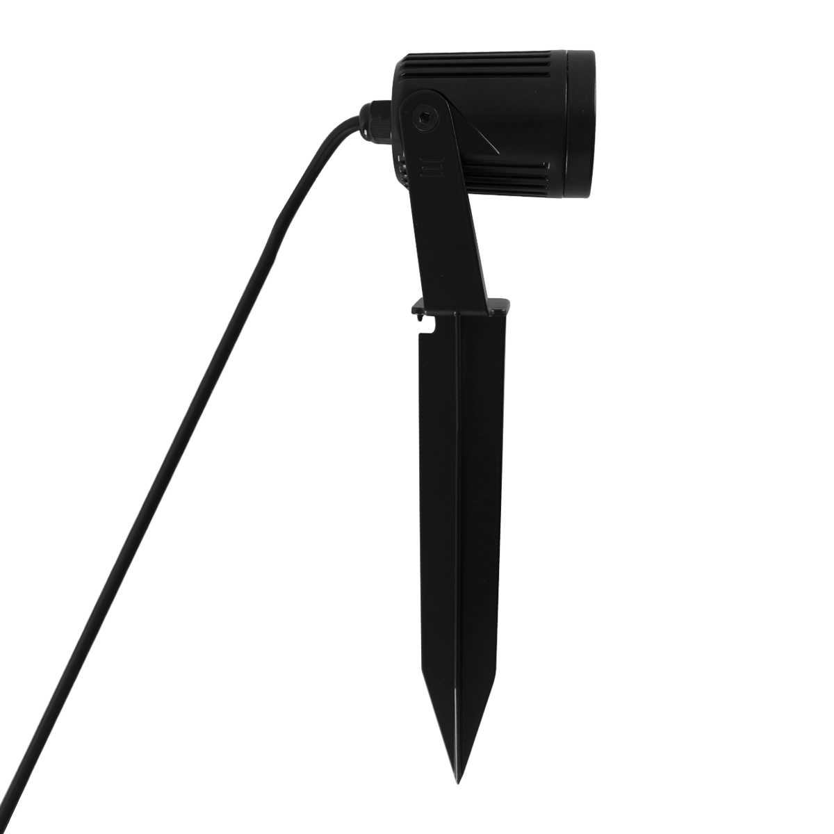 TRIPPIN / GHETTO STROLL • Muro Espeto Led Aluminio Preto 6,5w 520lm Ip67 3000k S.Ground - Yamamura