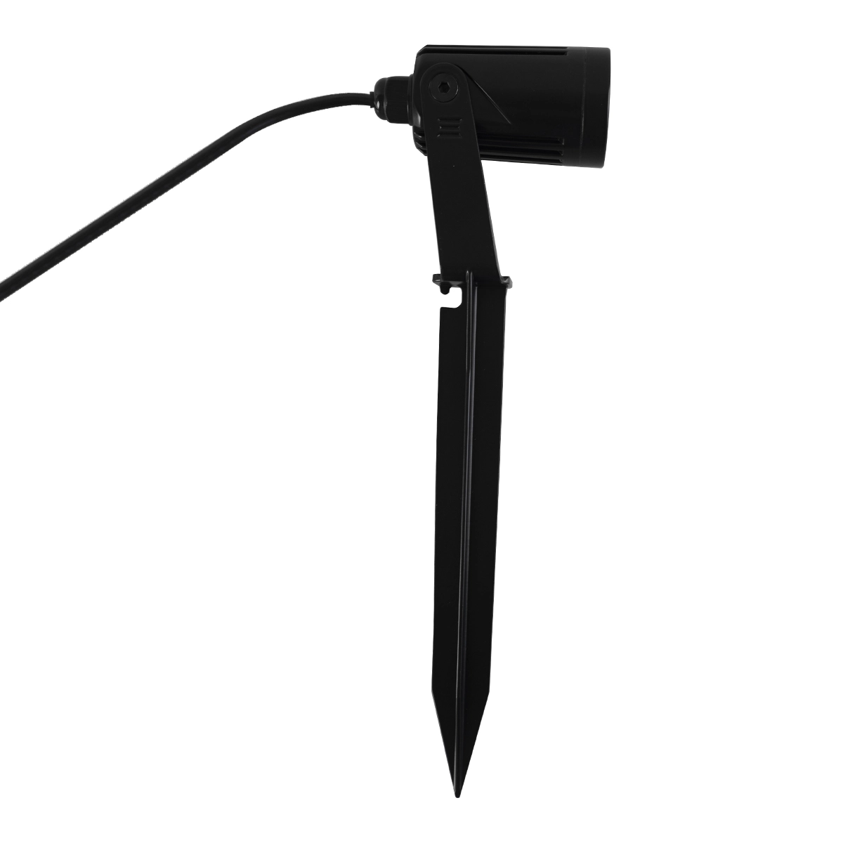 【kaz_JJ】STRUM STL090-02 Espeto Led Aluminio Preto 4w 320lm Ip67 3000k S.Ground - Yamamura