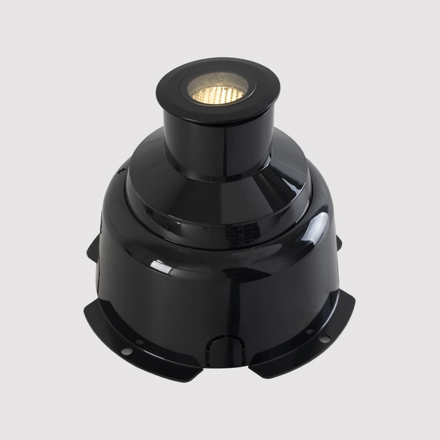 Embutido Solo Led Preto Ip67 360lm 6,5 3000k S.Ground
