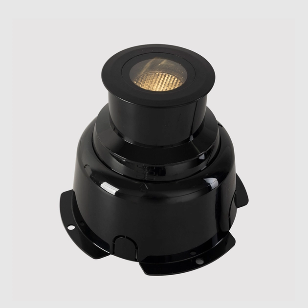 Embutido De Solo Led Aluminio Preto 11,5w 700lm 3000k S.Ground