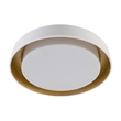Plafon Led Sobrepor Multitemperatura 16w Dubai - BRANCO DOURADO