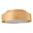 Plafon De Sobrepor Aluminio 36cm Dubai - DOURADO