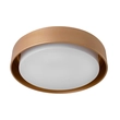 Plafon De Sobrepor Redondo Aluminio 46cm Dubai - DOURADO