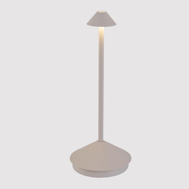 Luminaria De Mesa Led Dimerizavel Aluminio 1w 3000k Mira