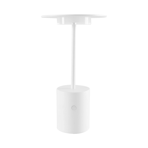 Luminaria De Mesa Aluminio Branco 330lm 3w 3000k Nero