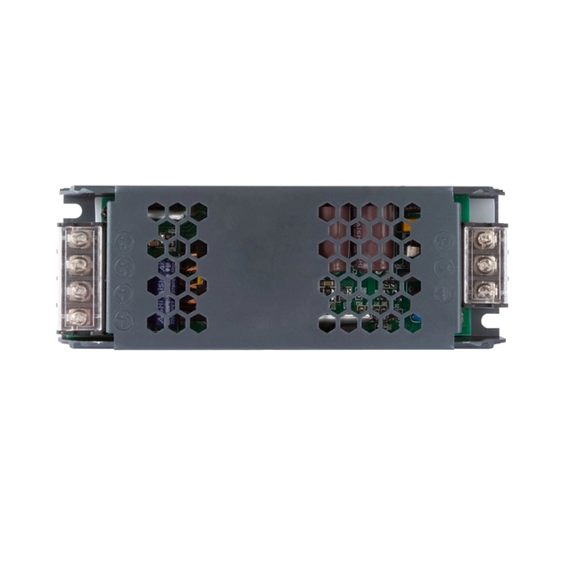 Driver Slim Colmeia Grafite Para Fita De Led 12v 150w