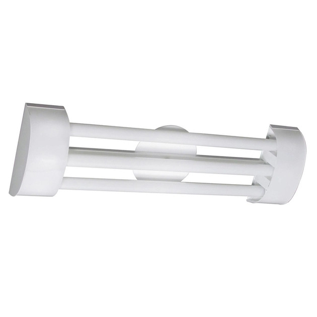 Plafon Sobrepor Aluminio Branco 120cm 20w Barcelona