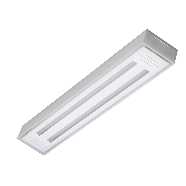 Plafon Sobrepor 10w Aluminio Transparente 60cm Valencia