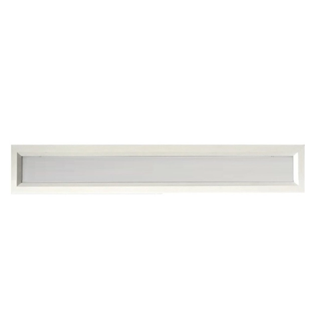Plafon Led Embutir Aluminio Branco 36w 4500lm 6500k Sevilha