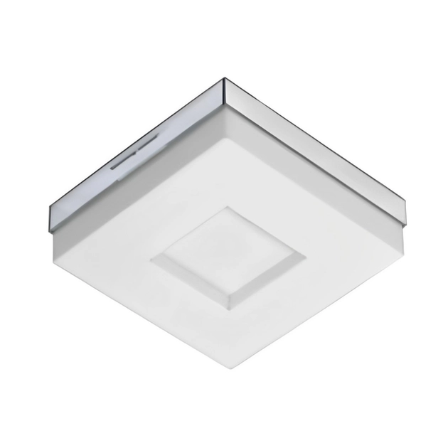 Plafon Led Aluminio Branco 9w 1125lm 4000k Asturias