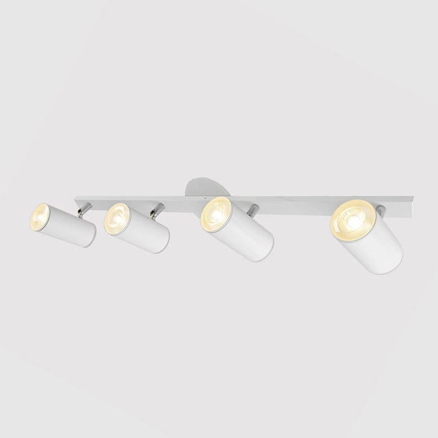 Spot Sobrepor Aluminio Branco 4w Tubo